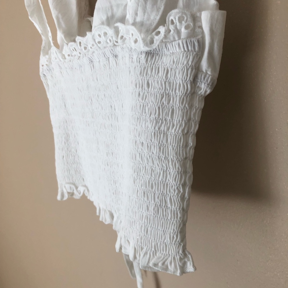 Embroidered Ruffle Top - Picture 8 of 9